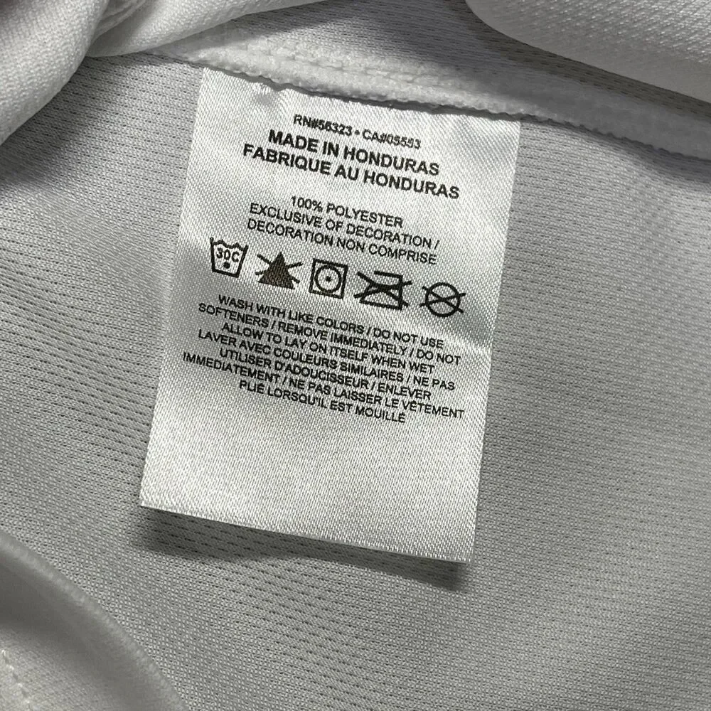 Jordan Jersey Men Medium White PF Principle First Academy 11 Humility Basketball